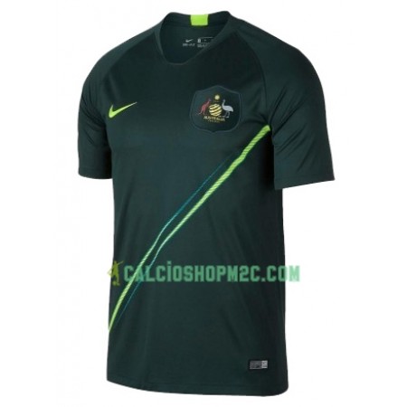 Australia Maglia Trasferta Mondiali calcio femminile 2019 Manica Corta